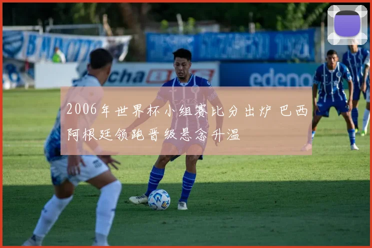 2006年世界杯小组赛比分出炉 巴西阿根廷领跑晋级悬念升温